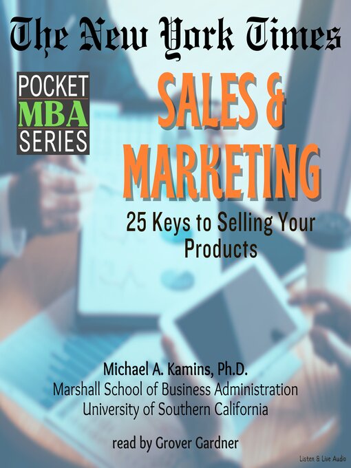 Title details for Sales & Marketing by Michael A. Kamins, Ph.D. - Available